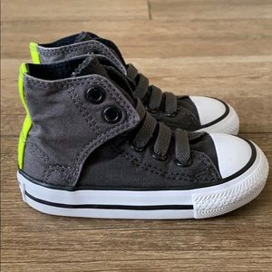 Grey Baby Boys High-top Converse